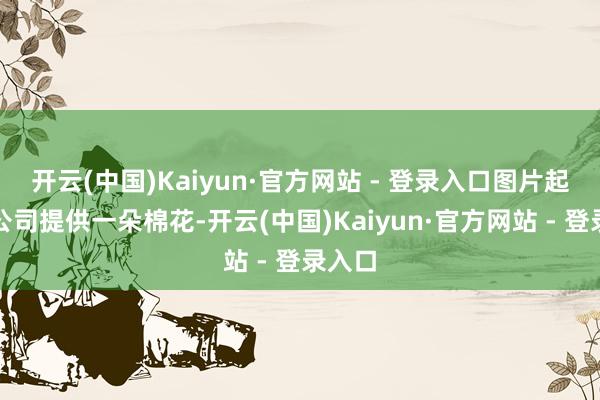 开云(中国)Kaiyun·官方网站 - 登录入口图片起首：公司提供一朵棉花-开云(中国)Kaiyun·官方网站 - 登录入口